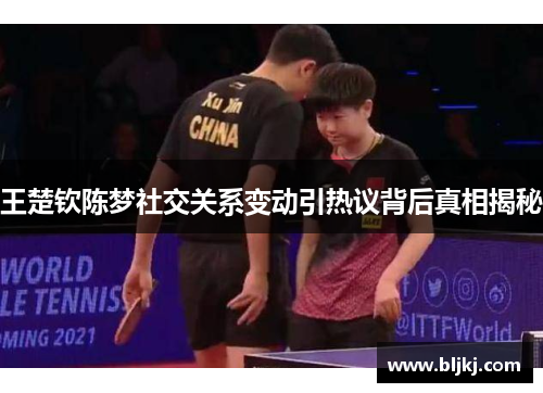 王楚钦陈梦社交关系变动引热议背后真相揭秘